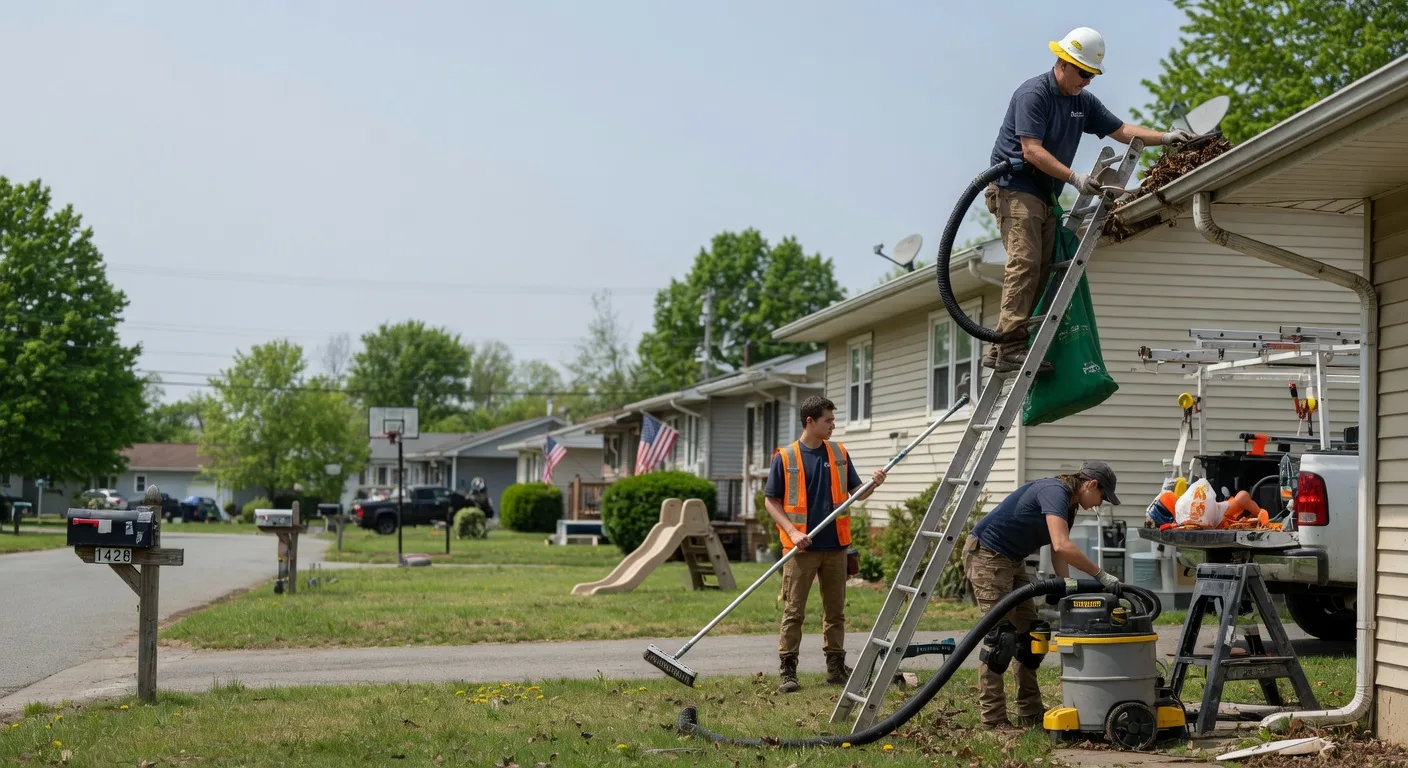 Gutter Installation in Fort Campbell, KY near me